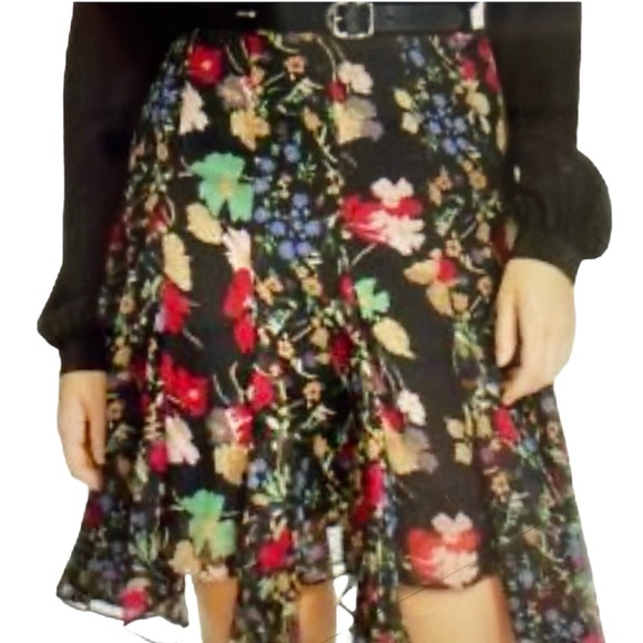 Lauren Ralph Lauren Dresses & Skirts - Lauren Ralph Lauren Chiffon Floral Skirt